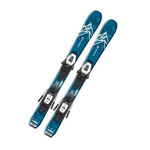 Salomon QST Max Jr XS Kids Skis with C5 GW Bindings